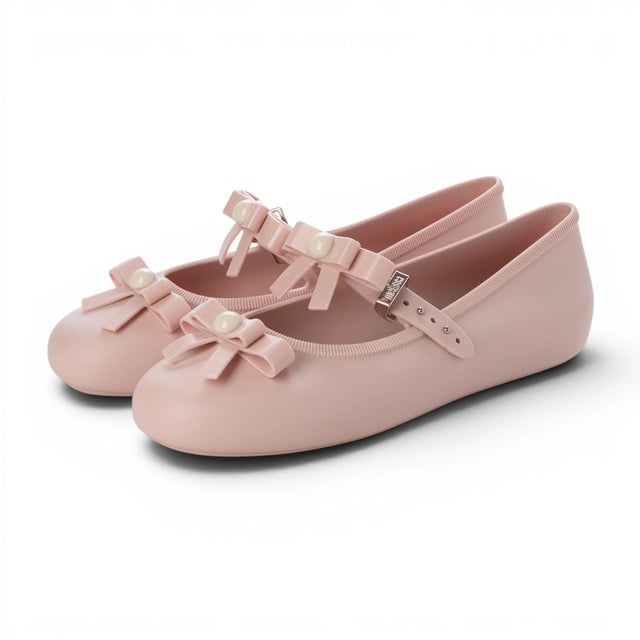 MELISSA SOFT BALLERINA BOW AD （PINK）