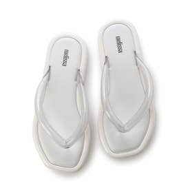 MELISSA AIRBUBBLE FLIP FLOP AD （WHITE/CLEAR）