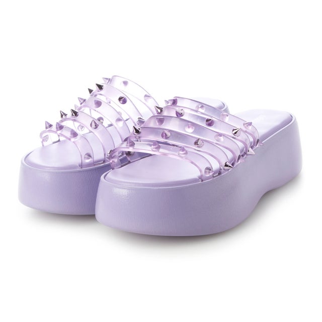 
                    MELISSA BECKY PUNK LOVE + JEAN PAUL GAULTIER AD （VIOLET/ CLEAR LILAC）