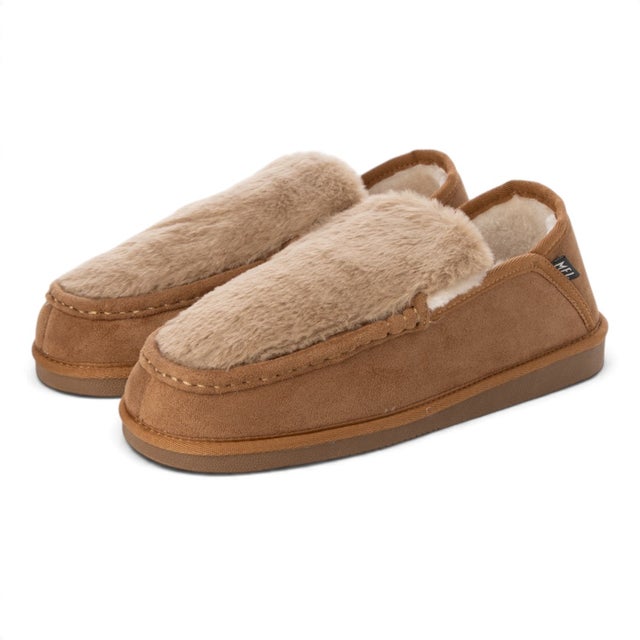 MOUTON LIKE FUR SLIP-ON （BEIGE）