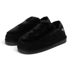 MOUTON LIKE FUR SLIP-ON （BLACK）