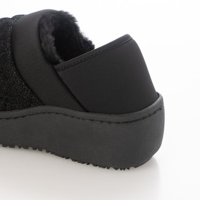 メイ MEI PLAT FORM GLITTER MOC SHOES （BLACK）｜詳細画像