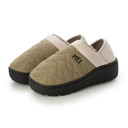 メイ MEI PLATFORM MOC SHOES （GREIGE）｜詳細画像