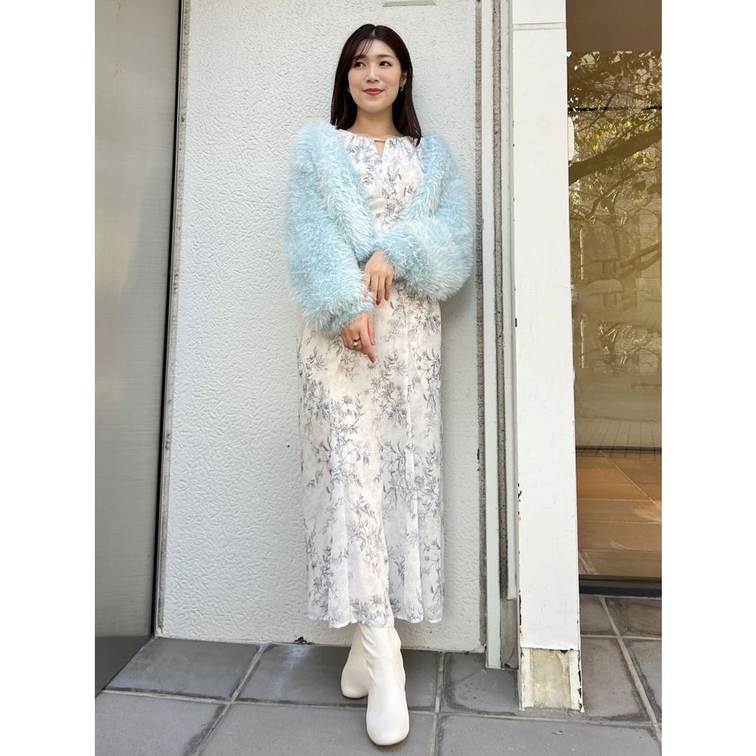 マーキュリーデュオ MERCURYDUO MERCURYDUO ラメMIXロングシャギー 