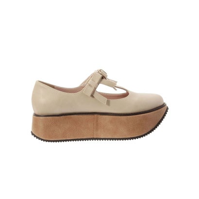 ribbon tstrap shoes （ボルドー）｜詳細画像
