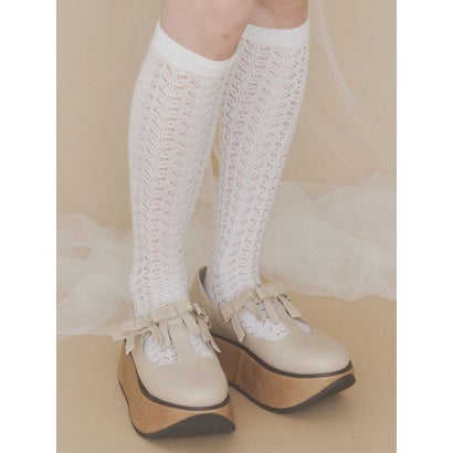 ribbon tstrap shoes （ブラック）｜詳細画像
