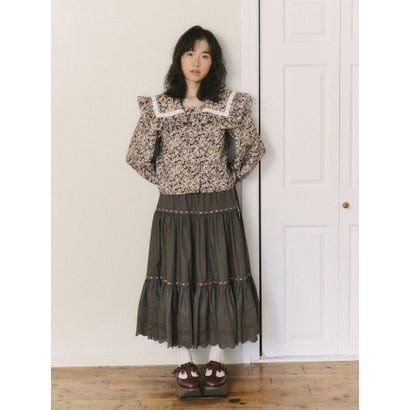 ribbon tstrap shoes （ブラック）｜詳細画像