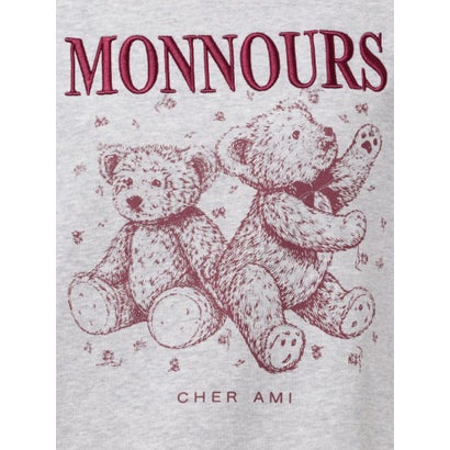 メリージェニー merry jenny twin bears スウェット （グレー）｜詳細画像