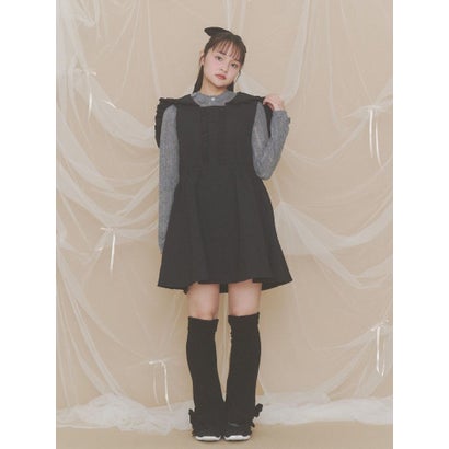 floral pointelle knit （オフホワイト）｜詳細画像
