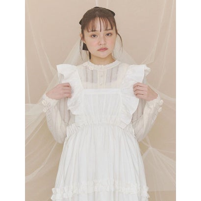 floral pointelle knit （オフホワイト）｜詳細画像