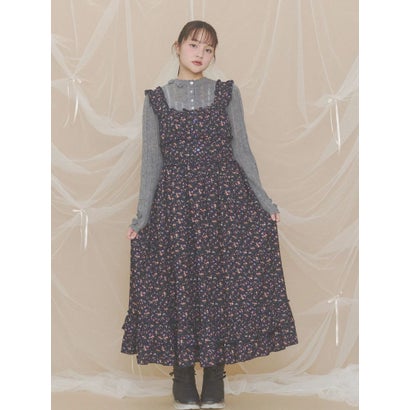 floral pointelle knit （オフホワイト）｜詳細画像
