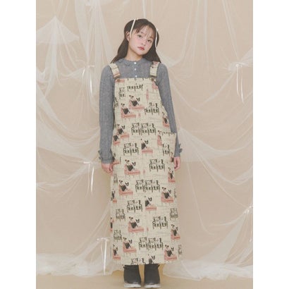 floral pointelle knit （オフホワイト）｜詳細画像