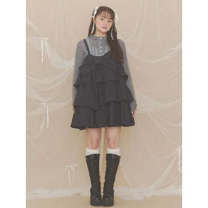 floral pointelle knit （オフホワイト）｜詳細画像
