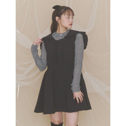 floral pointelle knit （オフホワイト）｜詳細画像