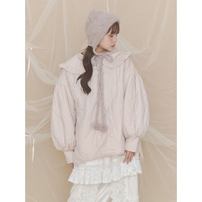 Bear Ear Knit Cap （ベージュ）｜詳細画像