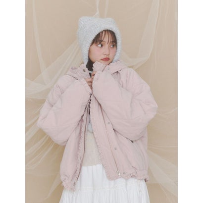 Bear Ear Knit Cap （ベージュ）｜詳細画像