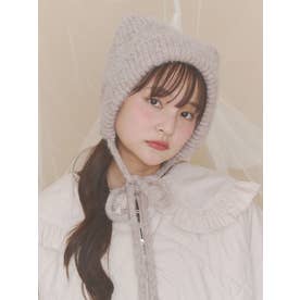 Bear Ear Knit Cap （ベージュ）