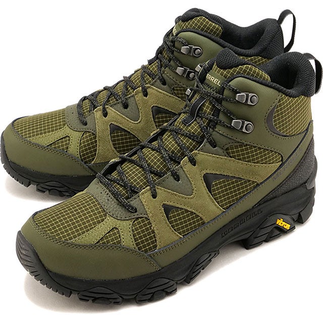 M THERMO SNOW GRIP MID WATERPROOF DARK-MOSS [J00005545] （DARK-MOSS）