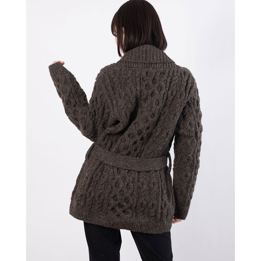 メイプル melple カウチンカーディガン （グレー） -ファッション通販