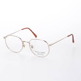 メガネ 眼鏡 アイウェア レディース メンズ （ゴールド）
