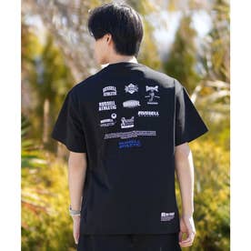 ラッセルアスレチック 半袖 Tシャツ メンズ UVカット 吸水速乾 （BLK）
