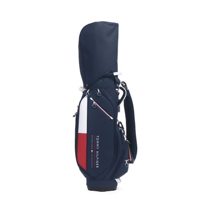 トミー ヒルフィガー ゴルフ TOMMY HILFIGER GOLF キャディバッグ メンズ レディース 9.0型 おしゃれ 46インチ 4分割 合皮 カート カート型 キャディーバッグ カートキャディバッグ エッセンシャル THMG6SC6 （ネイビー）｜詳細画像