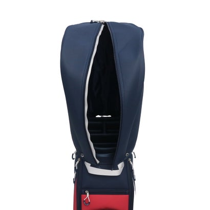 トミー ヒルフィガー ゴルフ TOMMY HILFIGER GOLF キャディバッグ メンズ レディース 9.0型 おしゃれ 46インチ 4分割 合皮 カート カート型 キャディーバッグ カートキャディバッグ エッセンシャル THMG6SC6 （ネイビー）｜詳細画像
