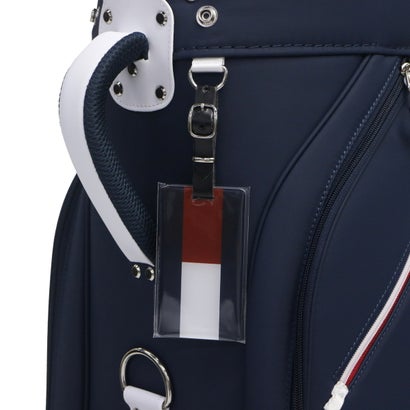 トミー ヒルフィガー ゴルフ TOMMY HILFIGER GOLF キャディバッグ メンズ レディース 9.0型 おしゃれ 46インチ 4分割 合皮 カート カート型 キャディーバッグ カートキャディバッグ エッセンシャル THMG6SC6 （ネイビー）｜詳細画像