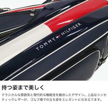 キャディバッグ メンズ レディース 9.0型 おしゃれ 46インチ 5分割 合皮 カート カート型 フェイスカートキャディバッグ カートキャディバッグ FACE THMG6SC2 （ホワイト）｜詳細画像