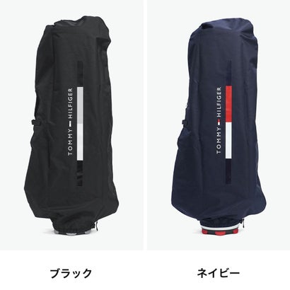 トラベルカバー メンズ レディース 9.5型収納可能 おしゃれ ゴルフバッグ キャディバッグカバー カバー ゴルフ用品 シグネチャー THMG6SKC （ブラック）｜詳細画像