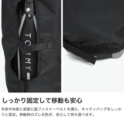 トラベルカバー メンズ レディース 9.5型収納可能 おしゃれ ゴルフバッグ キャディバッグカバー カバー ゴルフ用品 シグネチャー THMG6SKC （ネイビー）｜詳細画像
