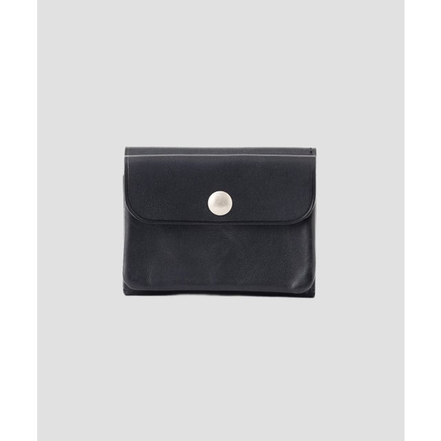 TOUGH LEATHER MINI WALLET （BLACK）