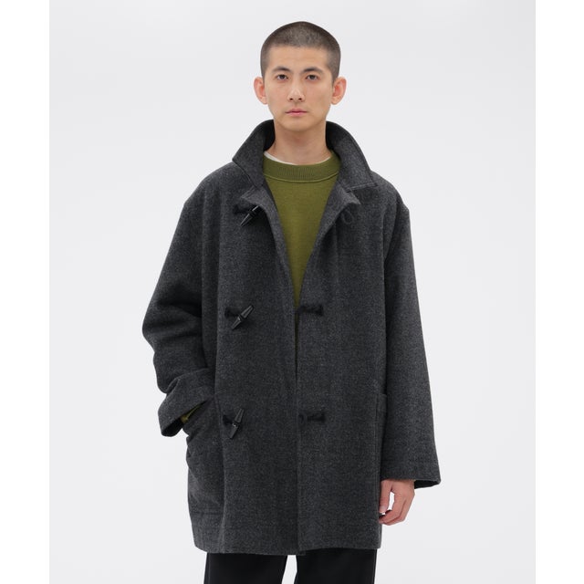 BASIC WOOL MELTON （CHARCOAL3）