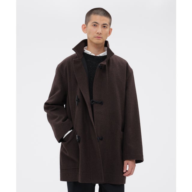 BASIC WOOL MELTON （DARK BROWN2）