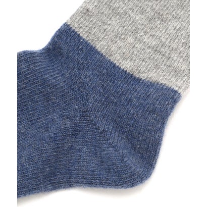 COLOUR BLOCK SOCK （BROWN）｜詳細画像