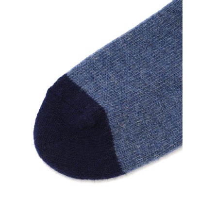COLOUR BLOCK SOCK （BROWN）｜詳細画像