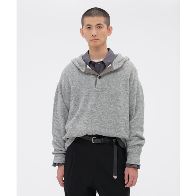 WOOL COTTON JERSEY （LIGHT GREY1）