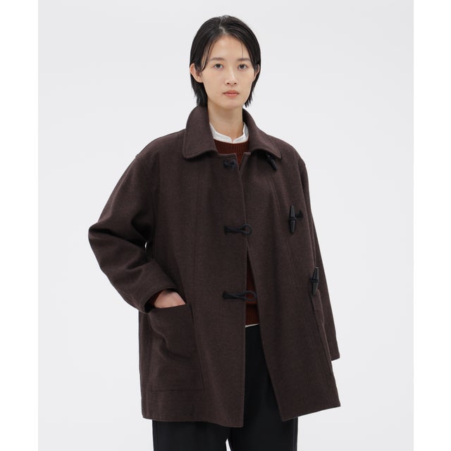 BASIC WOOL MELTON （DARK BROWN2）