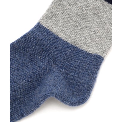 COLOUR BLOCK SOCK （BROWN）｜詳細画像