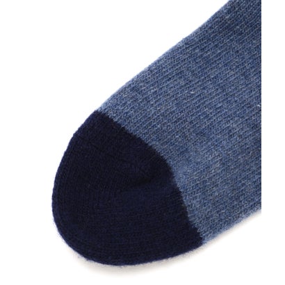 COLOUR BLOCK SOCK （BROWN）｜詳細画像