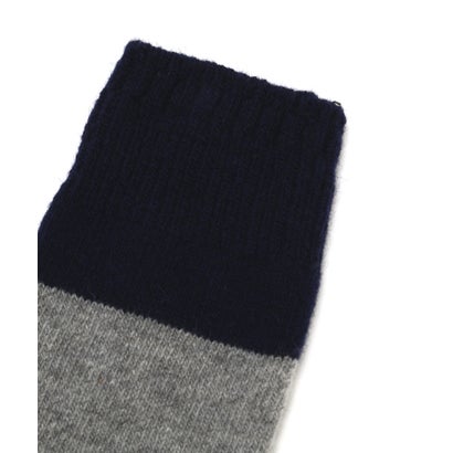 COLOUR BLOCK SOCK （MID BLUE3）｜詳細画像