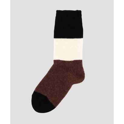 COLOUR BLOCK SOCK （MID BLUE3）｜詳細画像