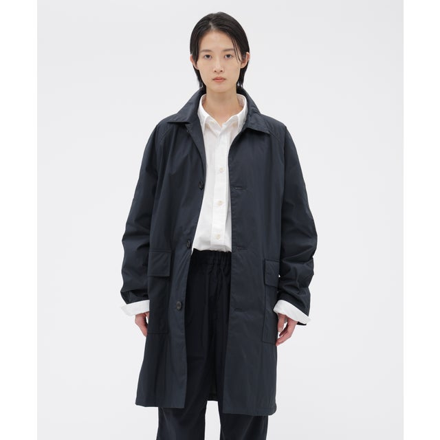 COTTON NYLON POPLIN COAT （DARK NAVY1）