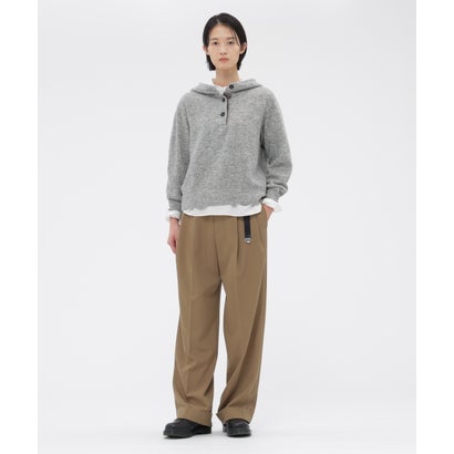 WOOL COTTON JERSEY （LIGHT GREY1）｜詳細画像