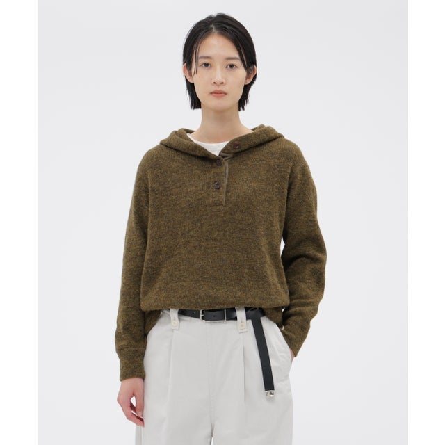 WOOL COTTON JERSEY （OLIVE1）