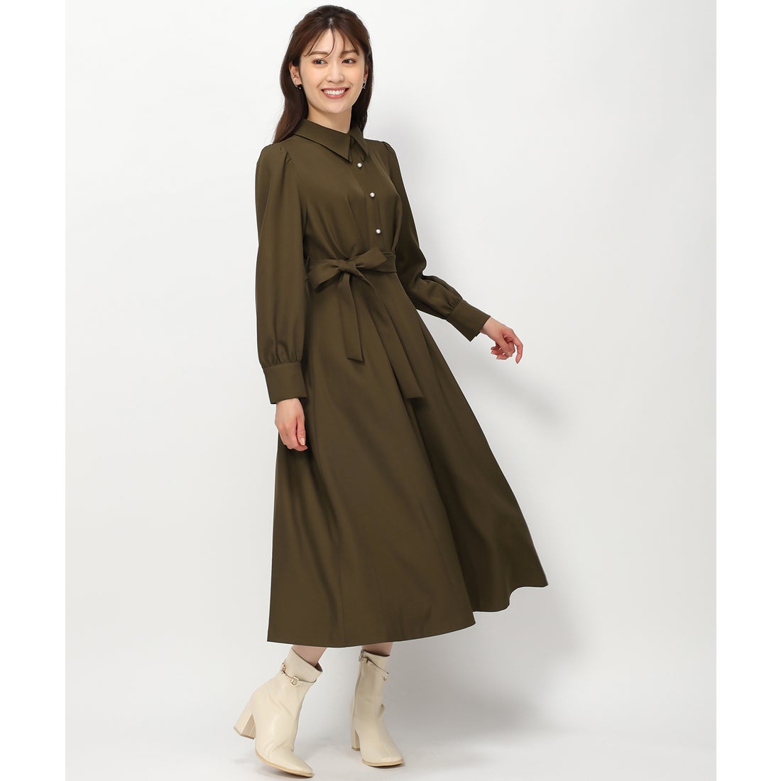 ミッシュマッシュ MISCH MASCH ダブルカラーシャツワンピース/MM337405