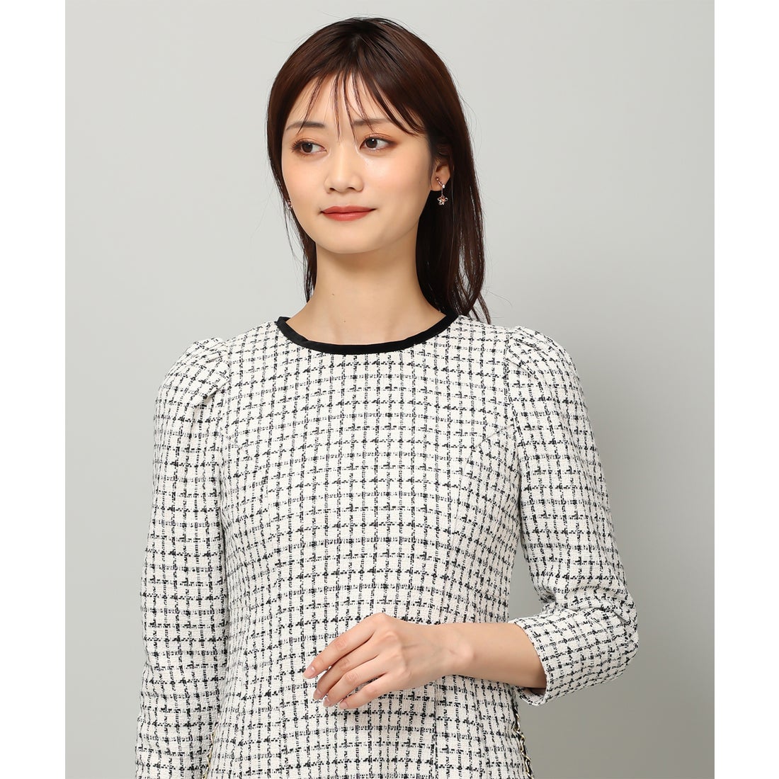 ミッシュマッシュ MISCH MASCH ツイードミニワンピース/MM347419