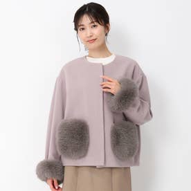 ミッシュマッシュ MISCH MASCH □2024秋冬新作□ポケットファー付き