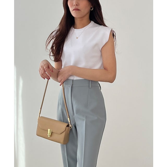 【WEB限定】2025春夏新作 フレンチスリーブニット/MM558301 （WHITE）