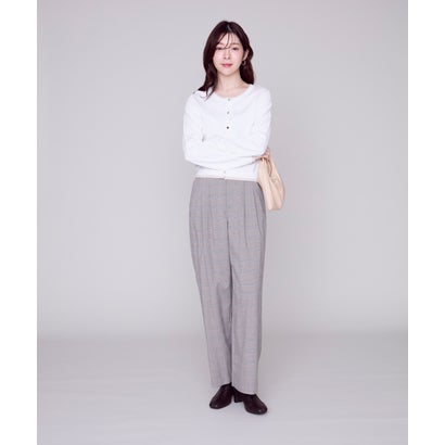 ミッシュマッシュ MISCH MASCH 2026秋冬新作 ベーシックレイヤードカーディガン MM638406 （WHITE）｜詳細画像